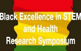 2021 Black Excellence in STEM and Health (BESH) Symposium Logo